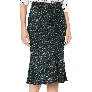 NWOT BCBGENERATION Leopard Print Midi Skirt